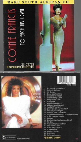 Connie francis each his - connie,